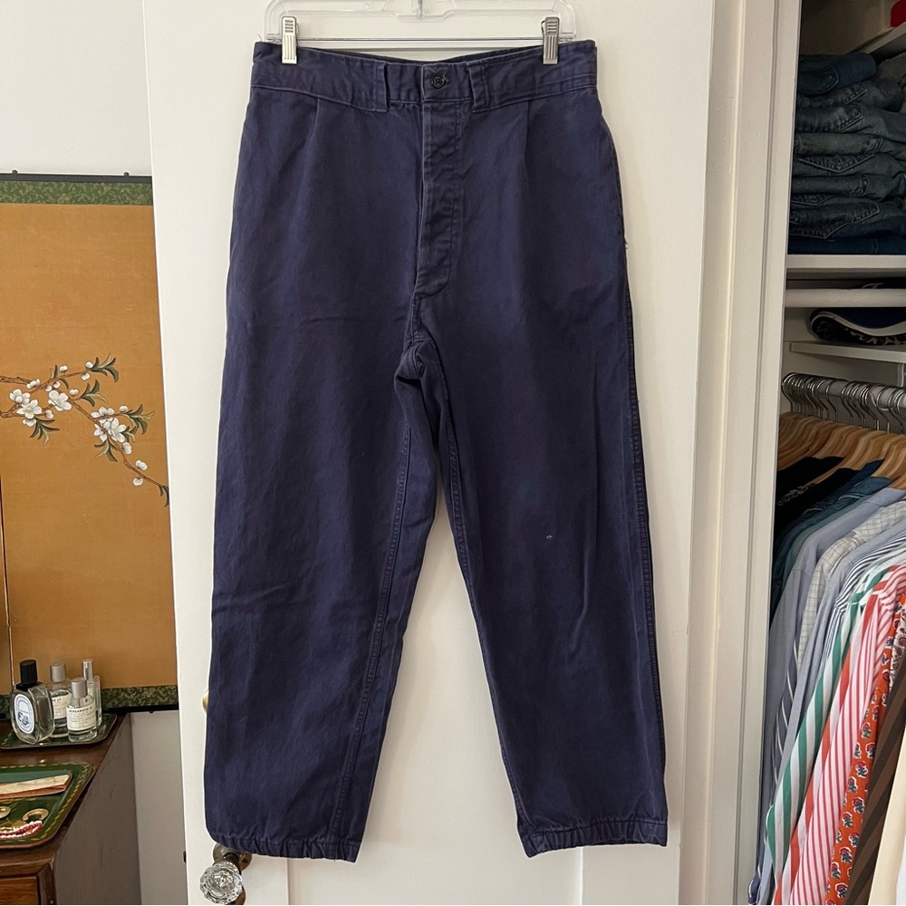 Vintage French Work Pants, Sz 30